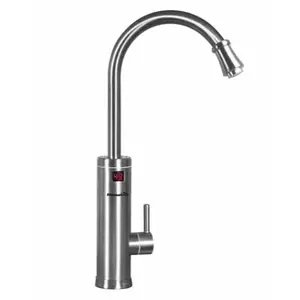 Homelife INOX Digital drezová batéria s elektrickým ohrevom vody, nerez SDR-18DC-3H