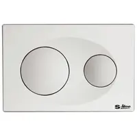 Ovládacie tlačidlo S-Line plast biela mat P40-0130