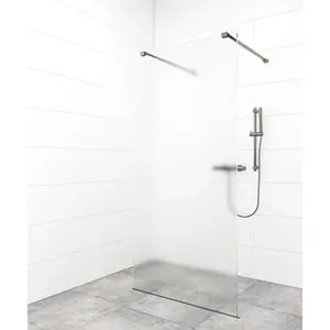 Sprchová zástena Walk-in 90 cm SAT vo farbe profilu Gun metal SATBWI90MSZAVGM