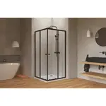 Sprchový kút štvorec 90x90 cm SAT Project SATBKMUQ90CT