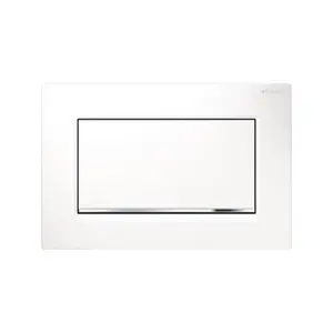 Geberit Sigma30 ovládacie tlačidlo chróm biely 115.893.KJ.1
