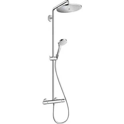 Hansgrohe Croma Select S sprchový systém s termostatickou batériou chróm 26794000