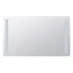 Zrkadlo Bemeta s osvětlením a dotykovým senzoremvo farebnom provedení hliník/sklo 101301137