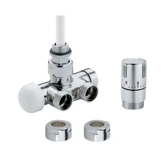 Termostatická sada ISAN rohová jednobodová pravá chróm O39CWAR148