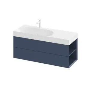 Ravak Lite skrinka pod umývadlo bez umývadla 120x43x45 cm deepsea blue X000001893