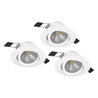 LED bodové osvetlenie Eglo SALICETO biela 900745