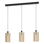 Závesné osvetlenie Eglo POLVERARA čierna 39539