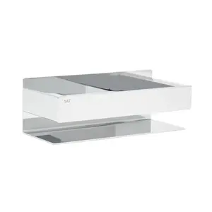 Polička SAT Vision chróm SATDVIPOLCH