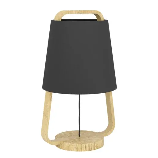 Stolová lampa Eglo CAMALOZA čierna 390187