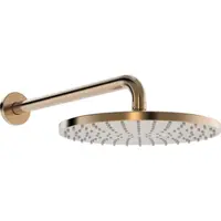 Hansa Viva hlavová sprcha na stenu vrátane sprchového ramená brúsený bronz 4426020081