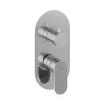 Ravak Eleganta sprchová a vaňová batéria bez podomietkového telesa chróm lesklý X070217