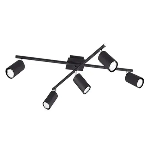 Trio Marley stropné osvetlenie čierna 612400532 TR612400532