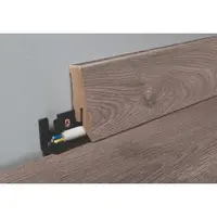 Lišta soklová Naturel hnedá, MDF, dĺžka 260 cm, L58C8466