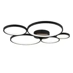 LED stropné osvetlenie Trio Rondo čierna 622610532