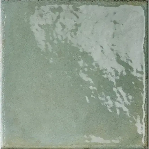 Dlažba Del Conca Manufatti acquamarina 20x20 cm lesk 20MI03