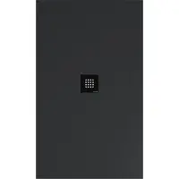 Sprchová vanička obdĺžniková Polysan Flexia 150x90 cm liaty mramor antracit 72898.51