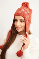 Kesi Dámská ušanka Emma K343 denim