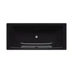 Kaldewei Cayono Duo obdĺžniková vaňa 180x80 cm smaltovaná oceľ ľavá aj pravá black 272530003701