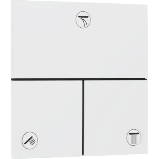 Hansgrohe ShowerSelect Comfort E ventil bez podomietkového telesa matná biela 15573700