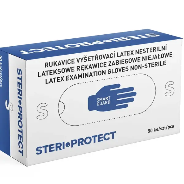 Steriwund Rukavice vyšetřovací latex nesterilní vel. S 50 ks