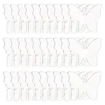 60Pcs Acrylic Wine Glass Charms