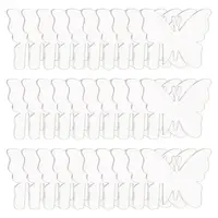 60Pcs Acrylic Wine Glass Charms