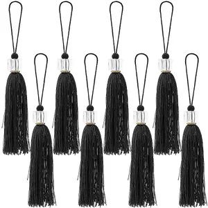 8Pcs Polyester Tassel Pendant Decorations
