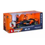 Bburago 1:24 RACE Formula F1 - McLaren F1 Team MCL38 (2024) #4 (Lando Norris) -s řidičem