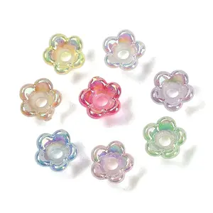 UV Plating Acrylic Bead Caps