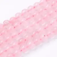 Natural Rose Quartz Bead Strands