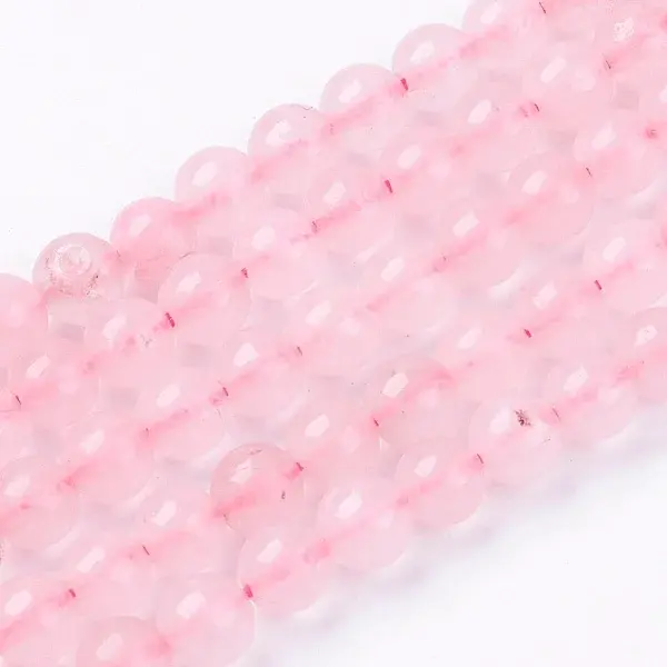 Natural Rose Quartz Bead Strands