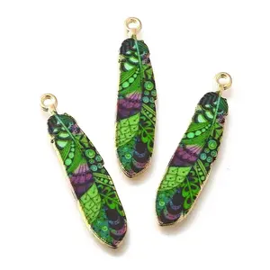 Alloy Enamel Pendants