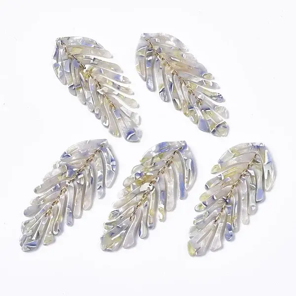 Cellulose Acetate(Resin) Big Pendants