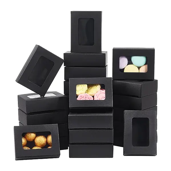 Rectangle Folding Paper Storage Boxes