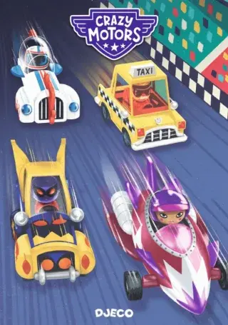 Knížka Crazy Motors