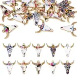 20Pcs 10 Styles Zinc Alloy Enamel Pendants