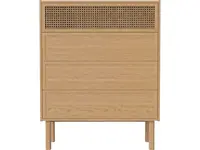 Komoda Cana, v. 113 cm, více variant - Bolia Varianta: olejovaný dub