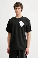 Bavlněné tričko MM6 Maison Margiela pánské, bílá barva, s potiskem, SH2GC0029.M20048.100