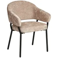 MID.YOU ŽIDLE S PODRUČKAMI, železo, mikrovlákno, béžová