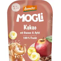 MOGLi BIO Kakaová kapsička jablko a banán 100 g