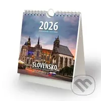 Slovensko 2026 (stolový, závesný, pohľadnicový kalendár)