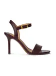 Lauren Ralph Lauren Remienkové sandále 'GWEN'  burgundská