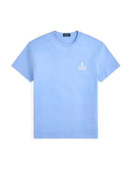 Polo Ralph Lauren Tričko  svetlomodrá / biela