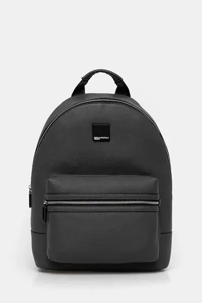 Batoh Karl Lagerfeld Jeans šedá barva, velký, A3M30335