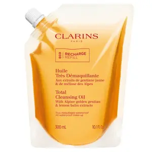 Clarins TOTAL CLEANSING OIL  odličovací olej - náhradní náplň 300 ml
