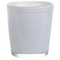 Obal skleněný CYNTIA světle šedý 13 cm