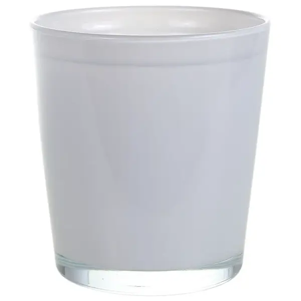 Obal skleněný CYNTIA světle šedý 13 cm