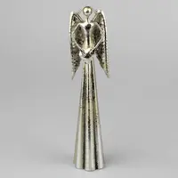 Kovový anděl se srdcem 6x25.5x5 cm