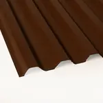 Trapézová deska PvC 2000 x 900 x 1,2 mm hnědá