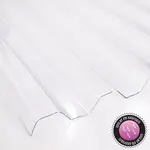 Trapézová deska PC 2000 x 900 x 0,5 mm čirá